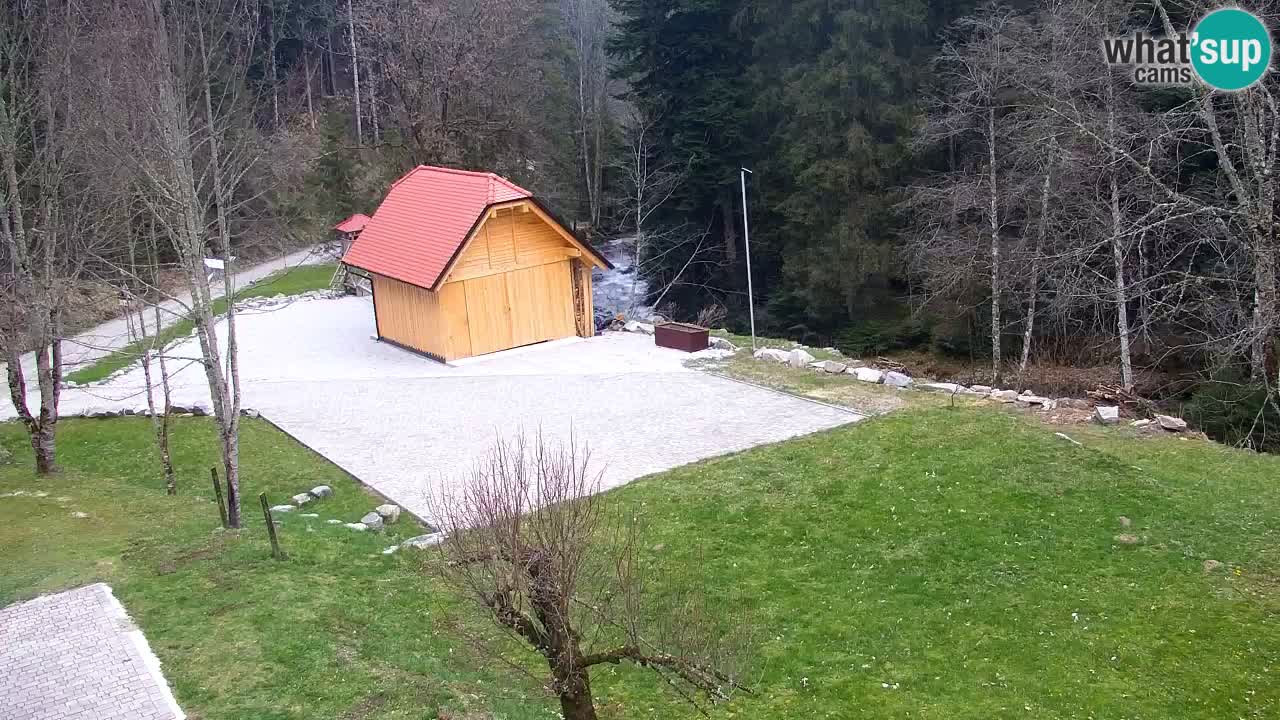 Webcam Lukanja – Pohorje houses a Water village