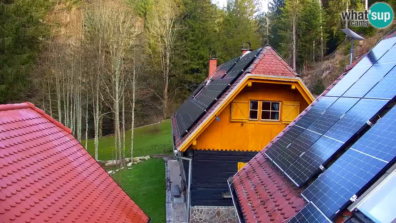 Spletna kamera Lukanja – Water Village | Pohorje Houses