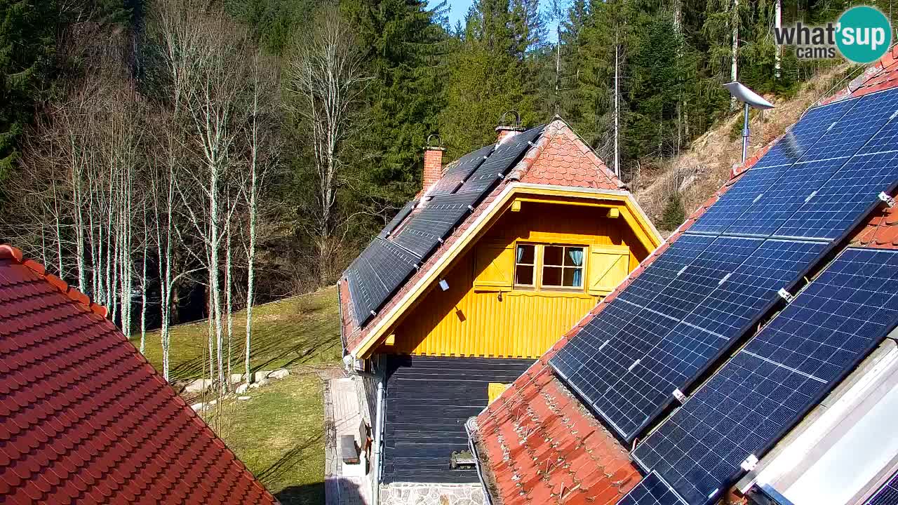 Spletna kamera Lukanja – Water Village | Pohorje Houses