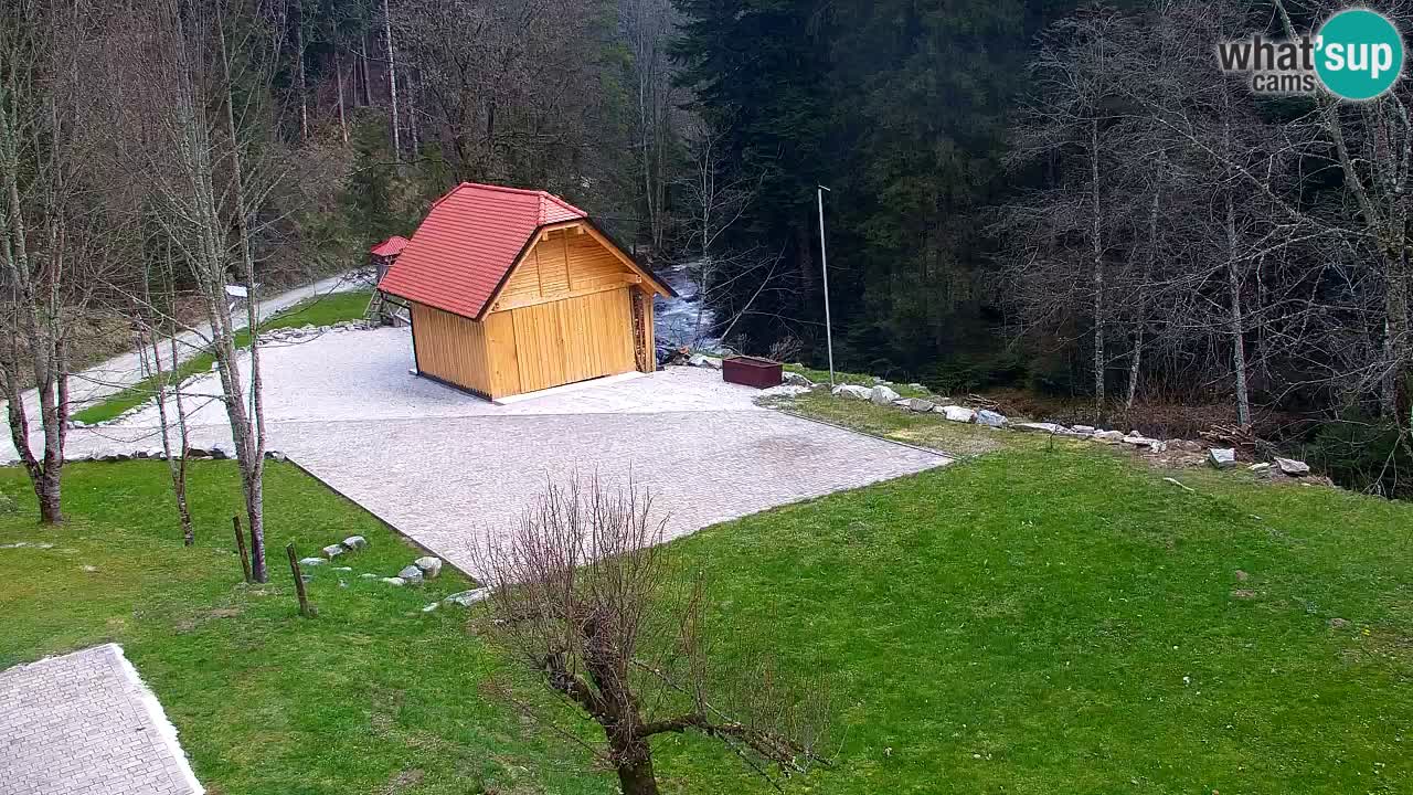Webcam Lukanja – Pohorje houses a Water village