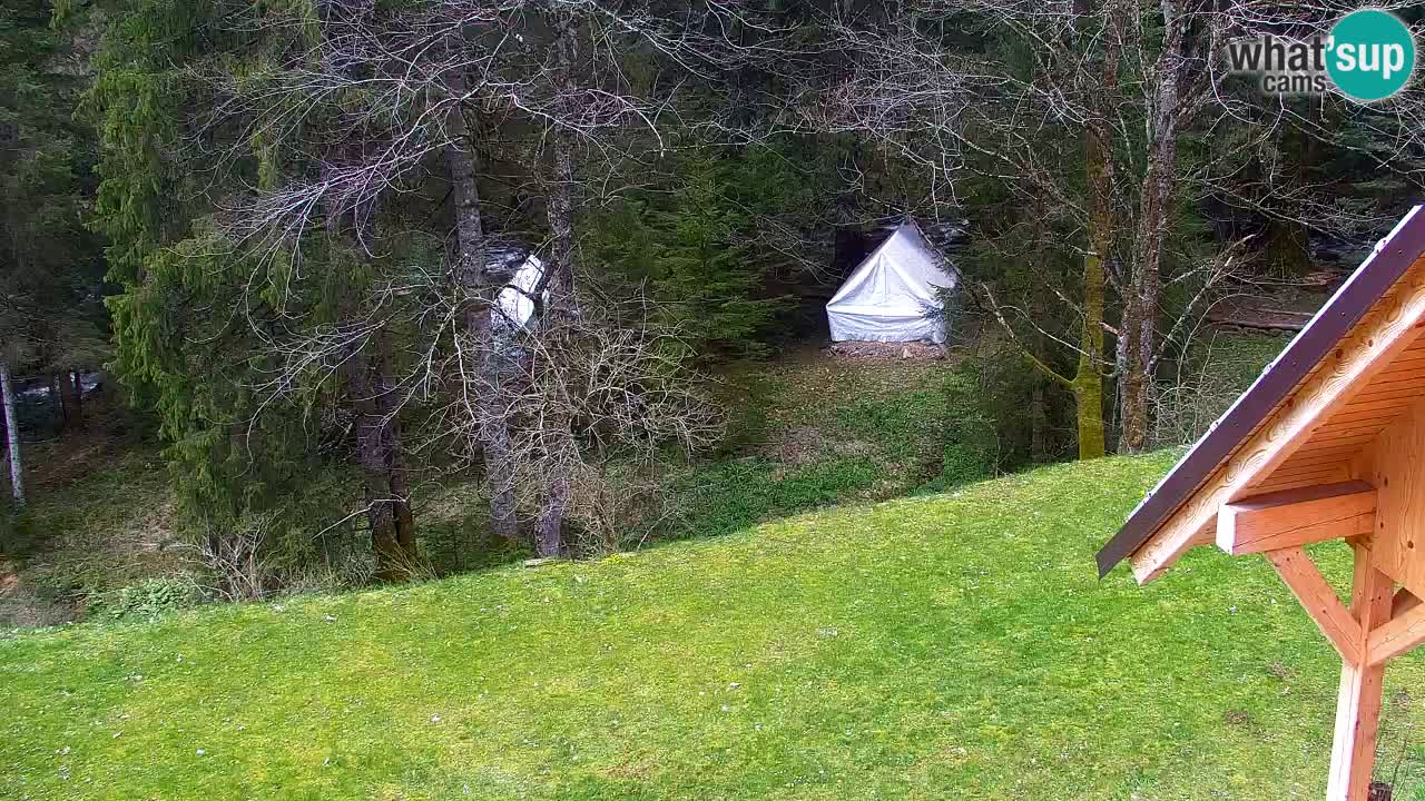 Webcam Lukanja – Pohorje houses a Water village