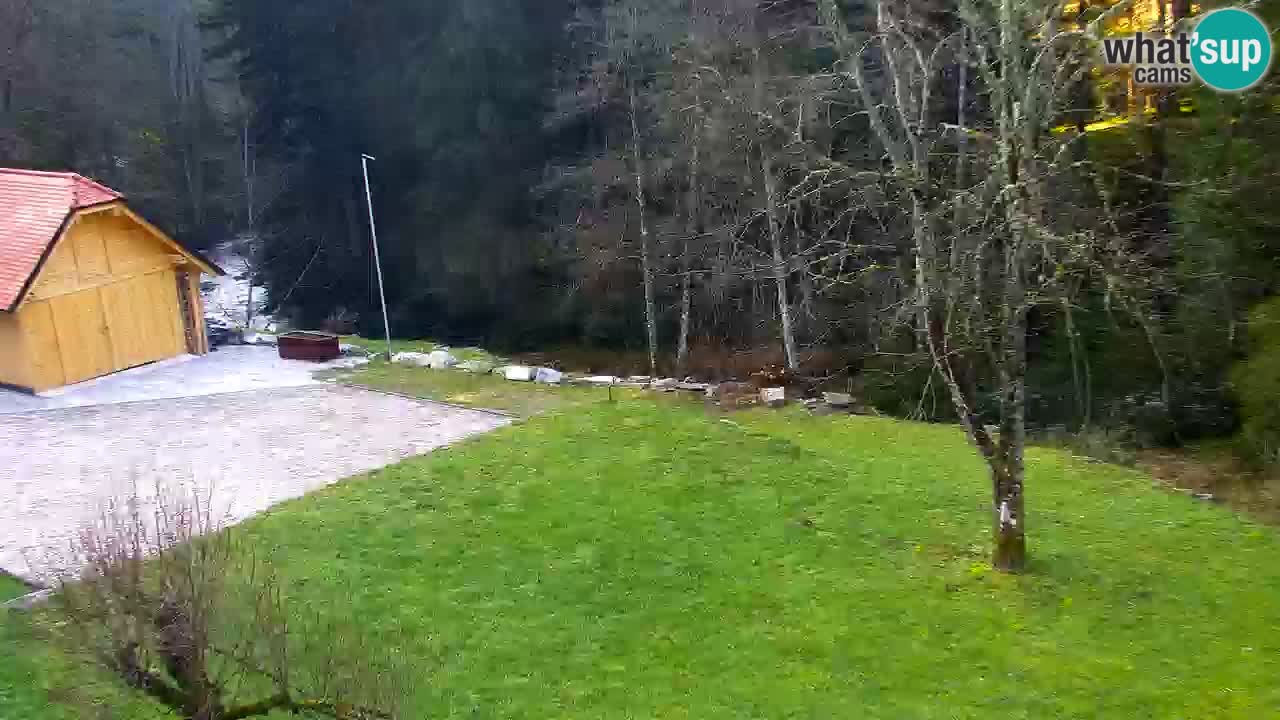 Spletna kamera Lukanja – Water Village | Pohorje Houses