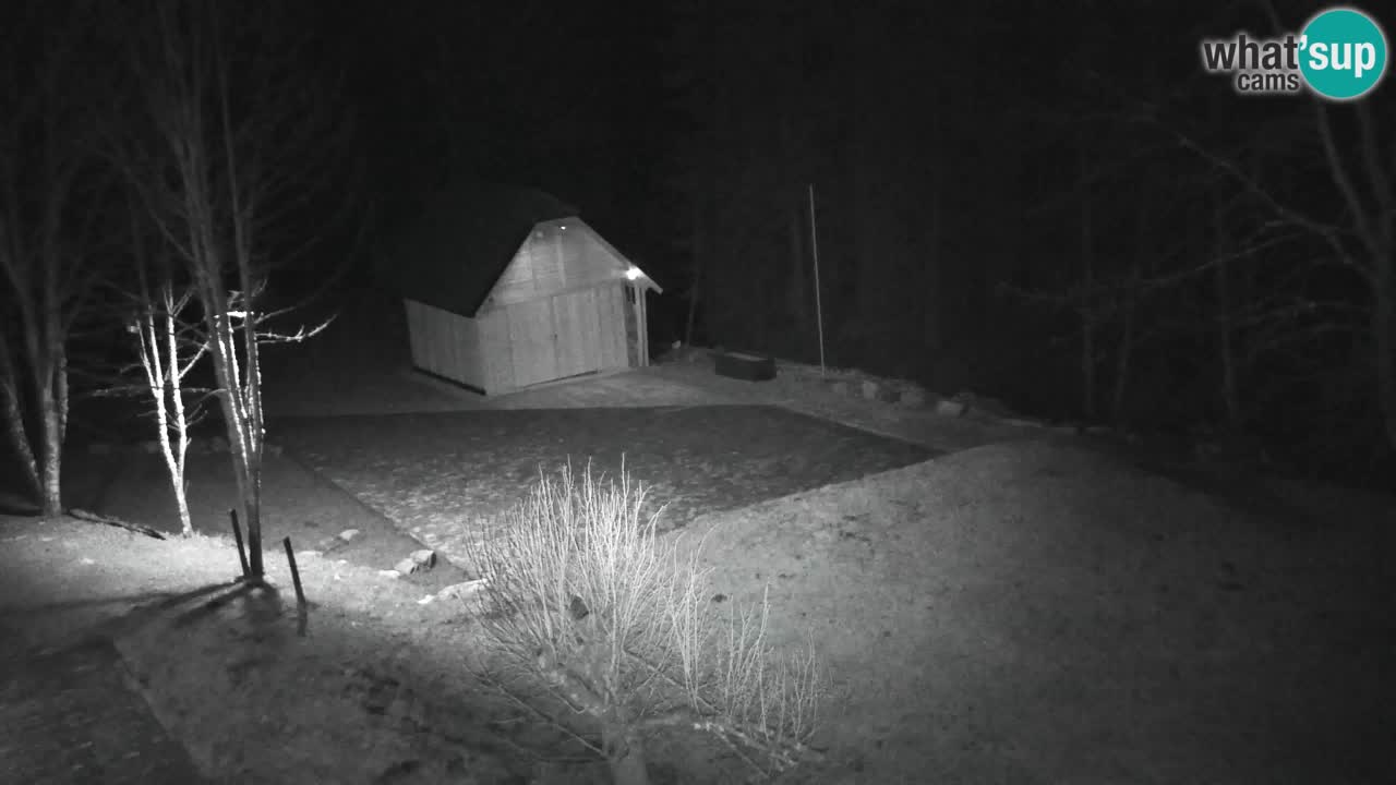 Webcam Lukanja – Pohorje houses a Water village