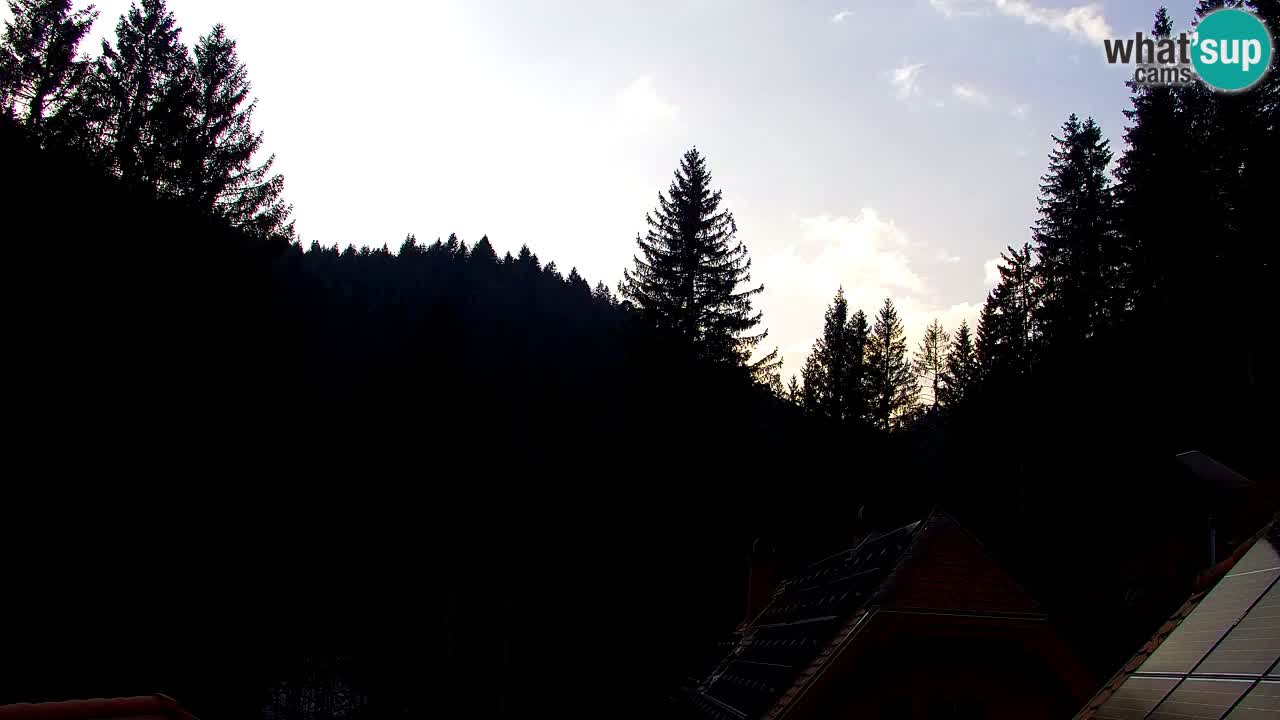 Spletna kamera Lukanja – Water Village | Pohorje Houses