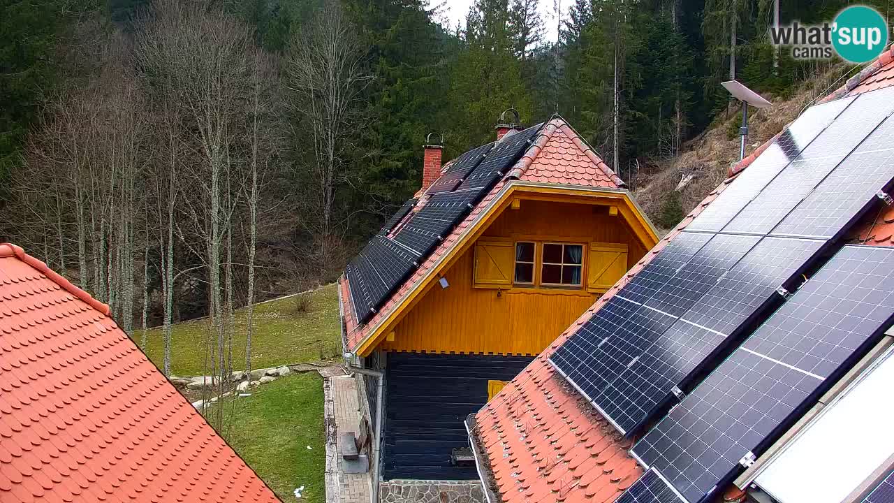 Webcam Lukanja – Pohorje houses a Water village