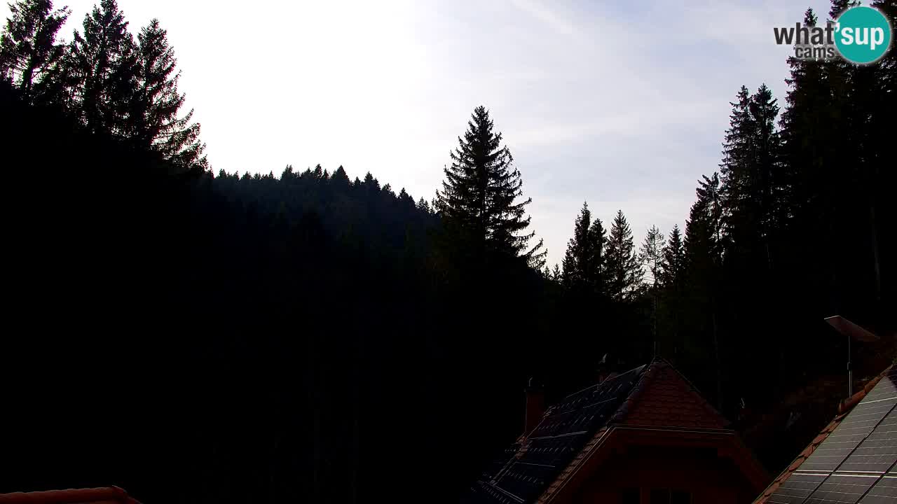 Spletna kamera Lukanja – Water Village | Pohorje Houses