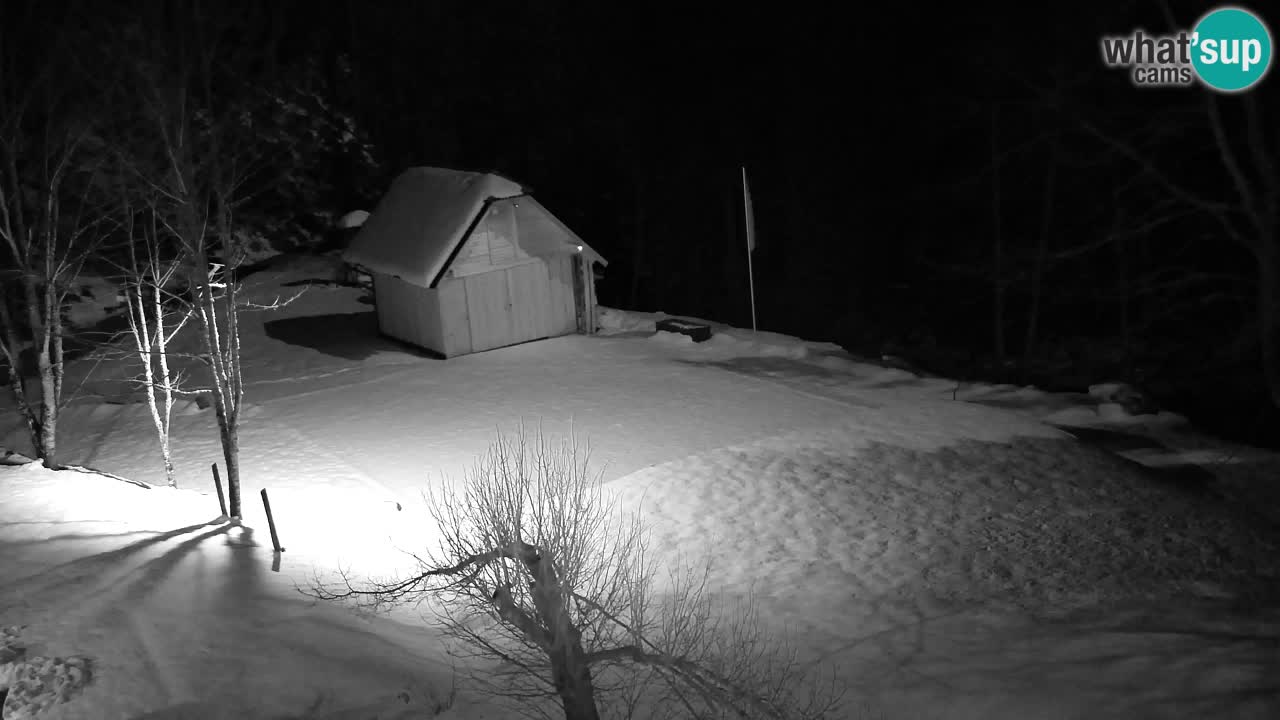 Webcam Lukanja – Pohorje houses a Water village