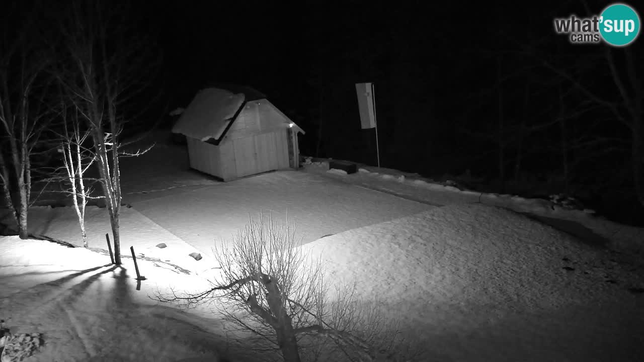 Webcam Lukanja – Pohorje houses a Water village