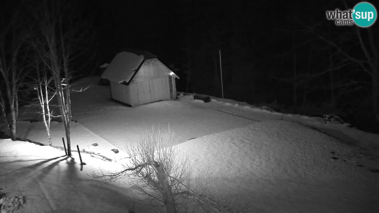 Webcam Lukanja – Pohorje houses a Water village