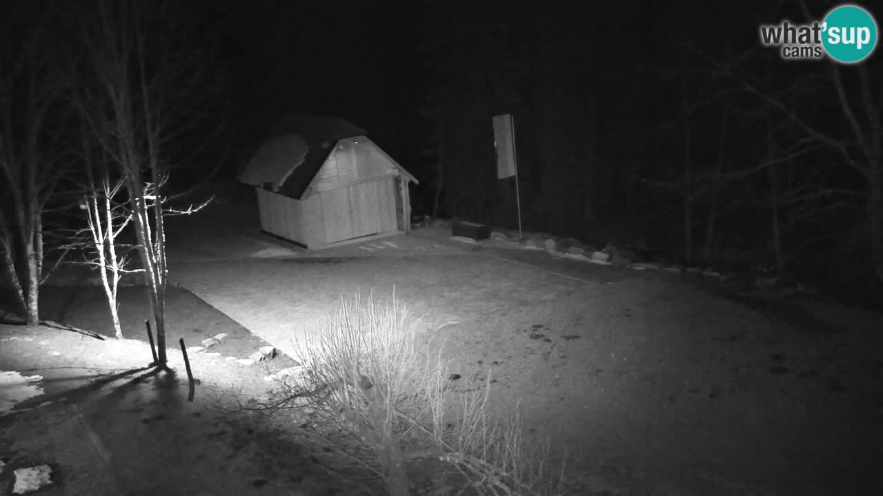 Webcam Lukanja – Pohorje houses a Water village