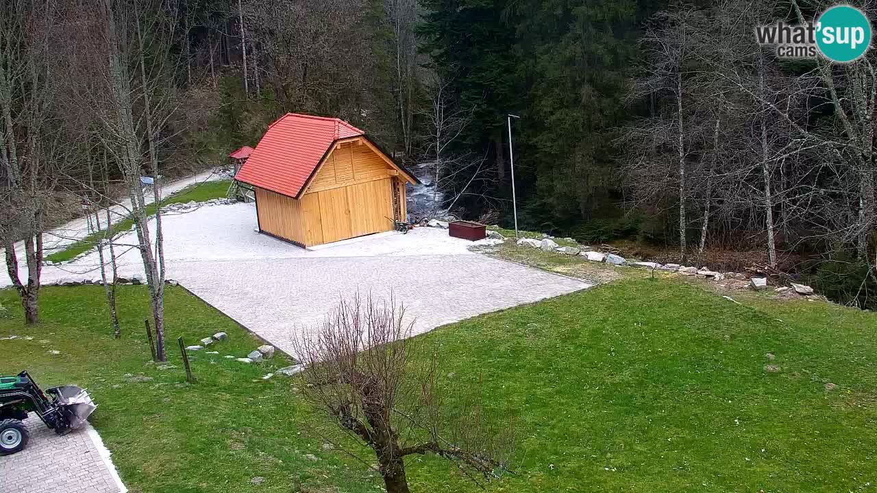 Webcam Lukanja – Pohorje houses a Water village