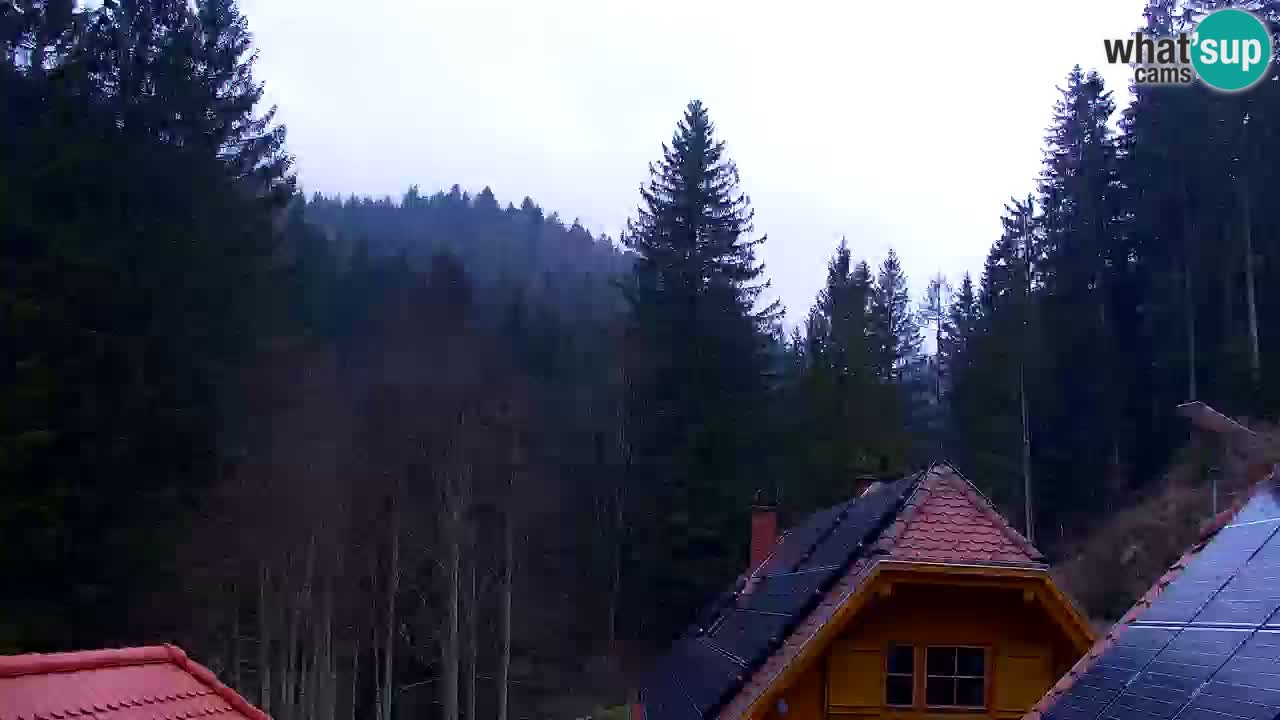 Spletna kamera Lukanja – Water Village | Pohorje Houses