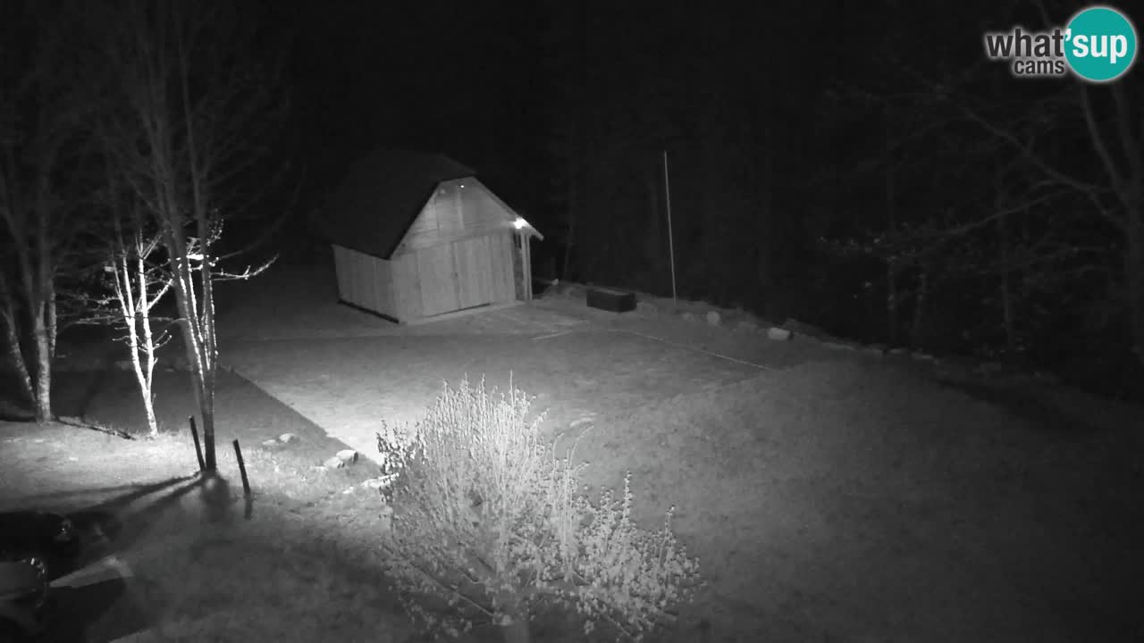 Webcam Lukanja – Pohorje houses a Water village
