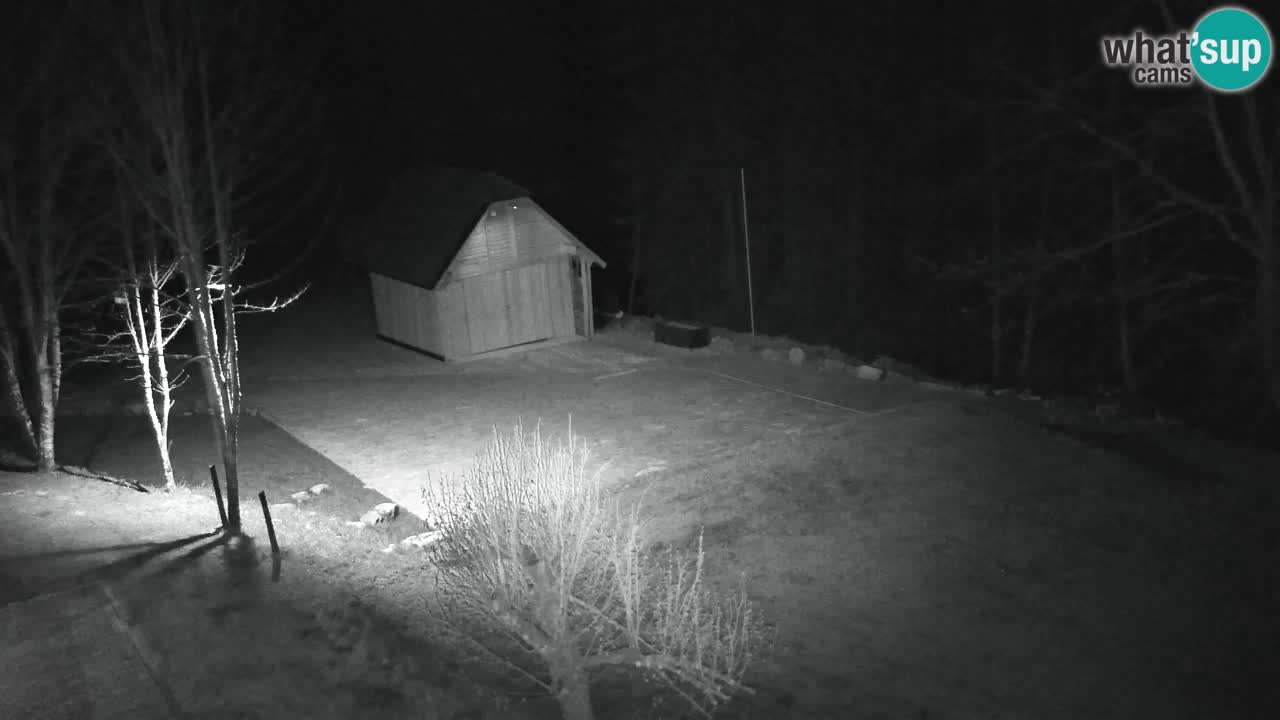 Webcam Lukanja – Pohorje houses a Water village