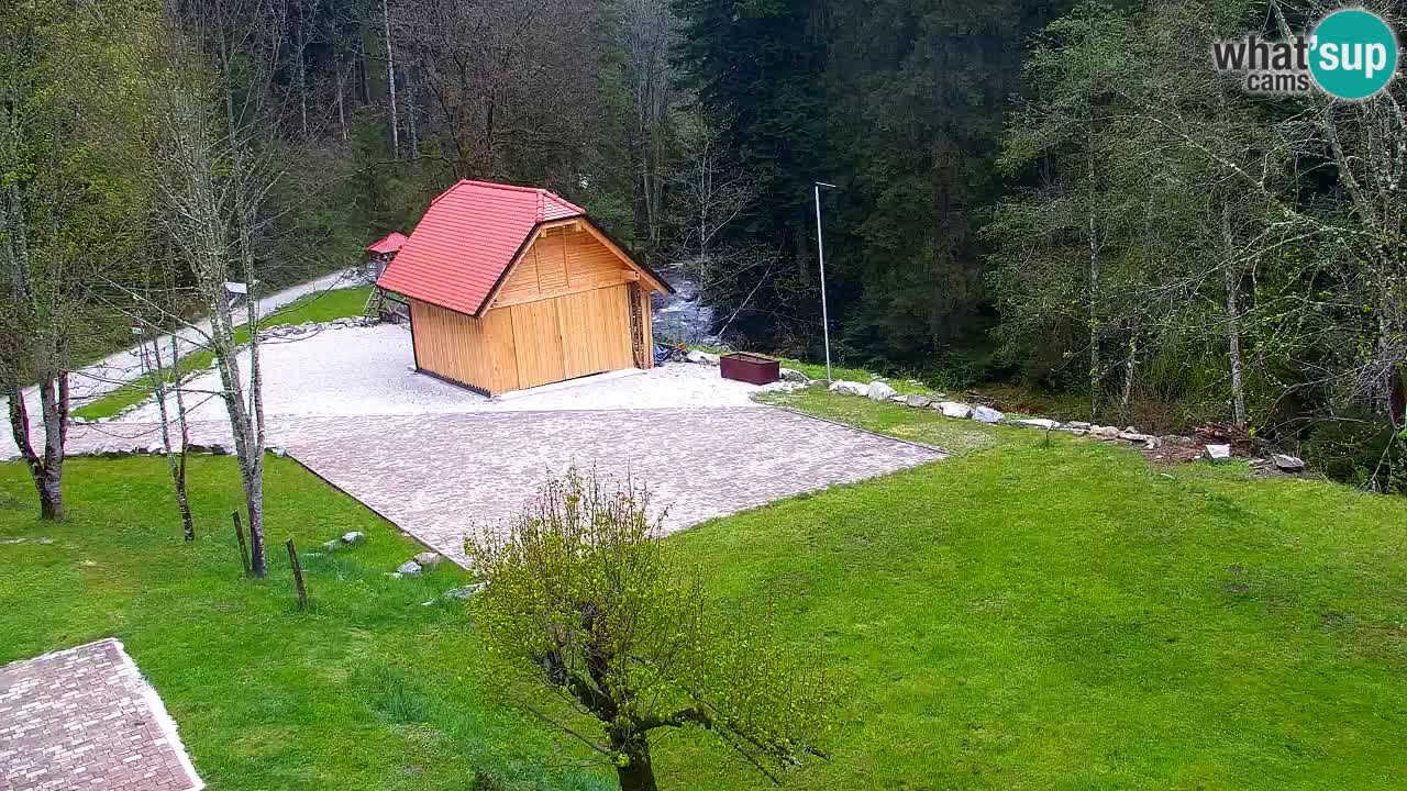 Webcam Lukanja – Pohorje houses a Water village