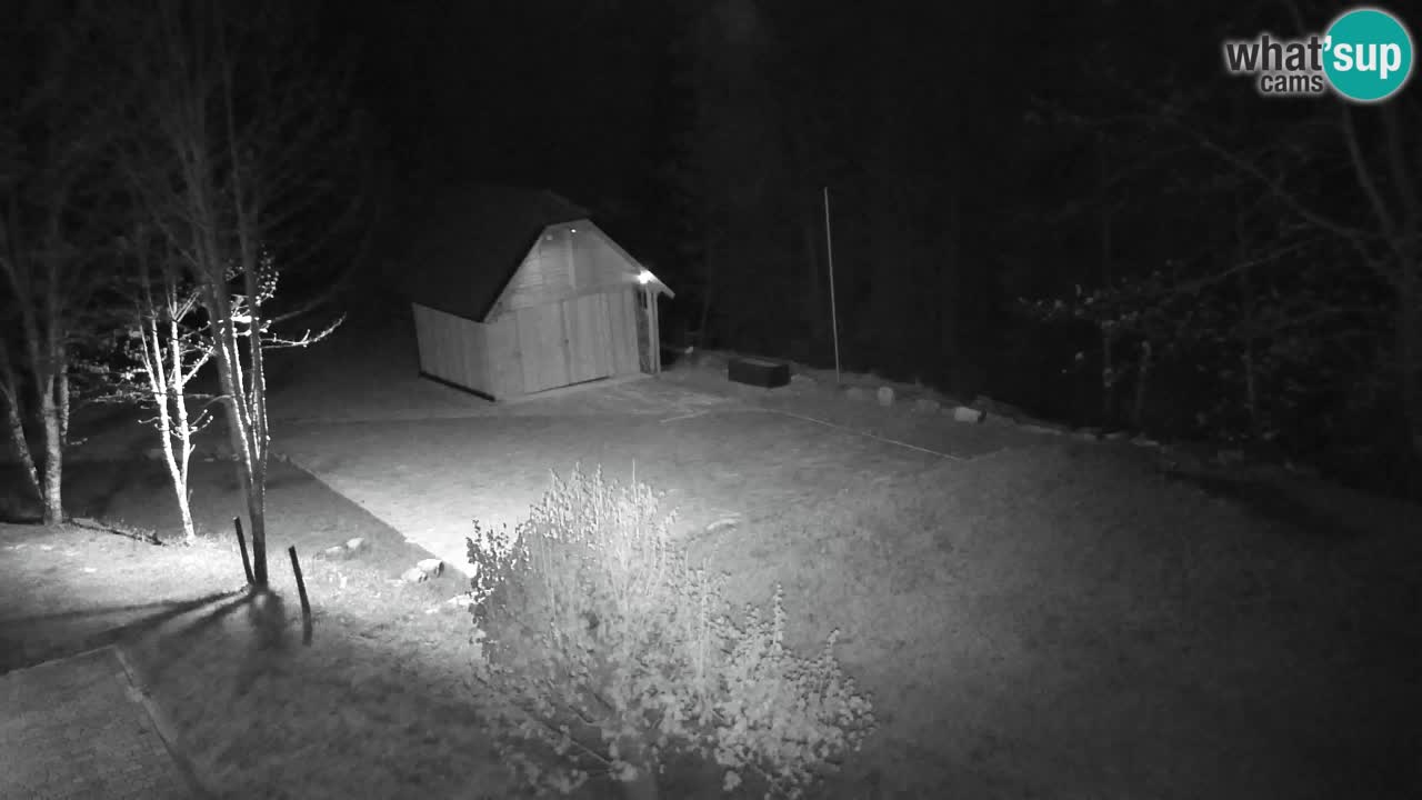 Webcam Lukanja – Pohorje houses a Water village