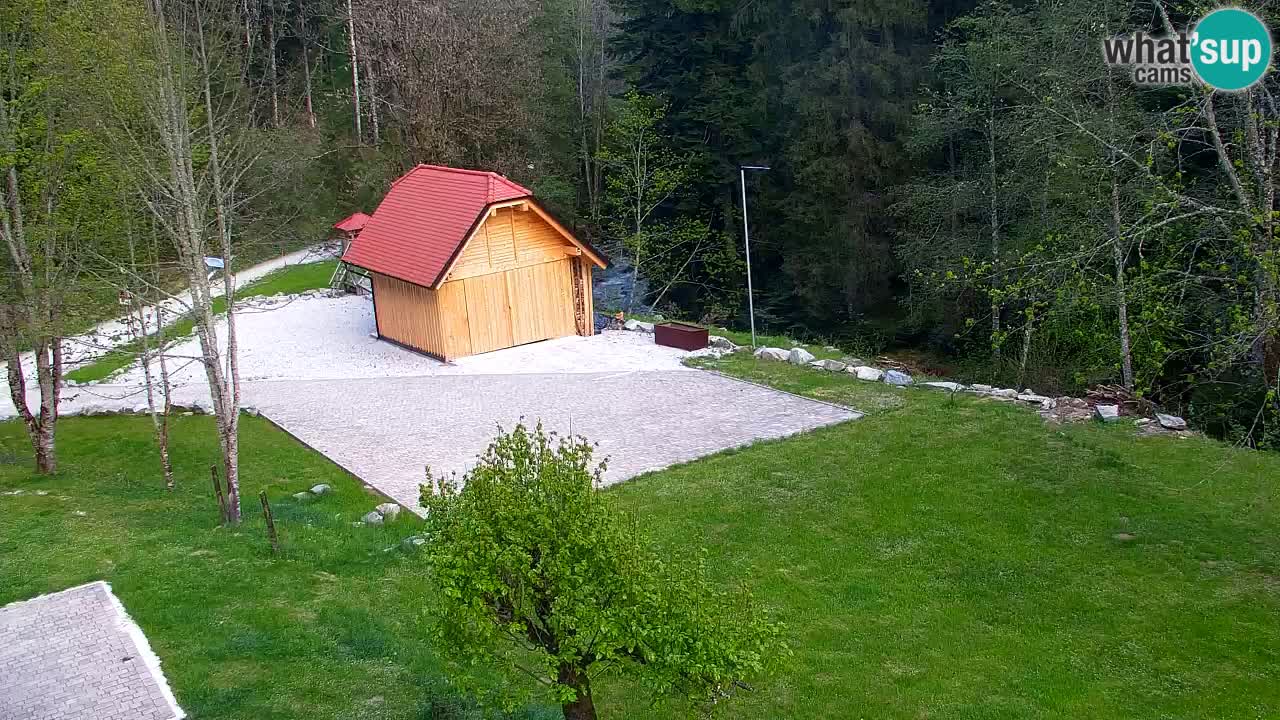 Webcam Lukanja – Pohorje houses a Water village