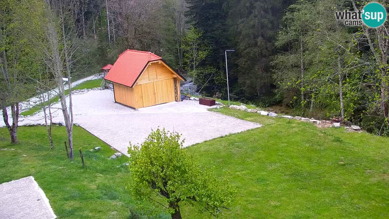 Webcam Lukanja – Pohorje houses a Water village