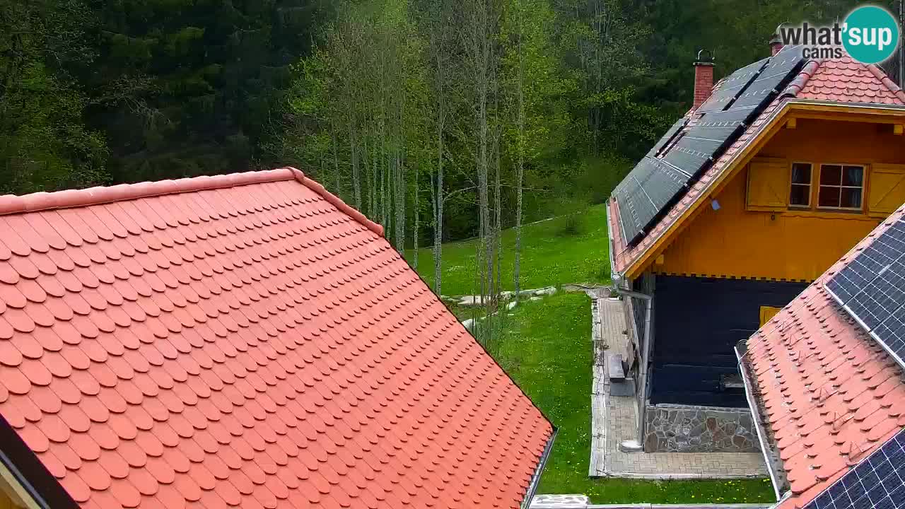 Webcam Lukanja – Pohorje houses a Water village