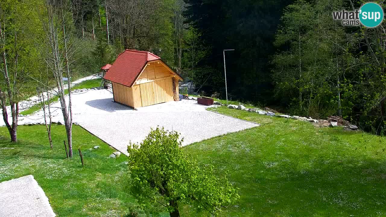 Webcam Lukanja – Pohorje houses a Water village