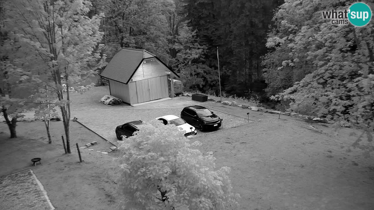 Webcam Lukanja – Pohorje houses a Water village
