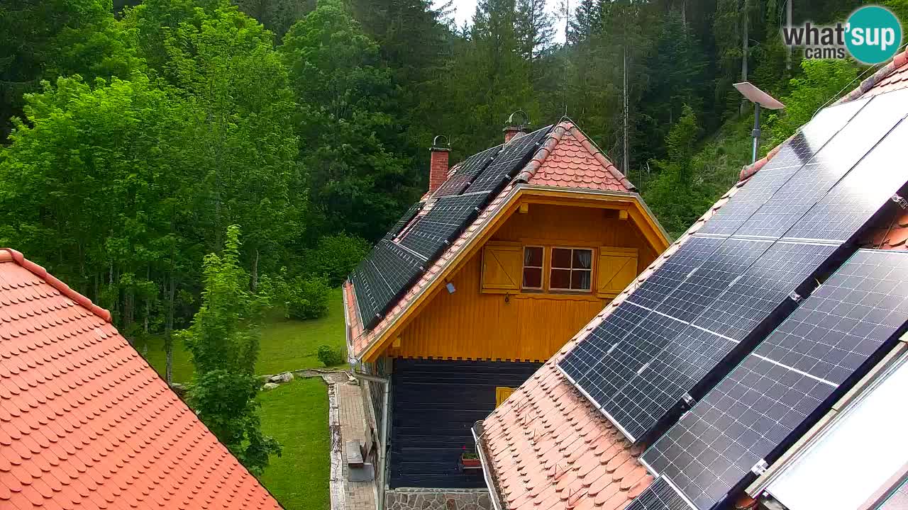 Spletna kamera Lukanja – Water Village | Pohorje Houses