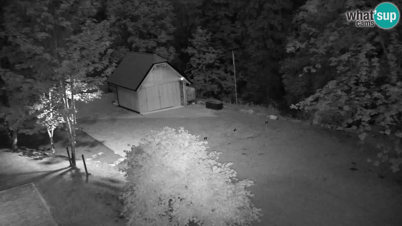 Webcam Lukanja – Pohorje houses a Water village
