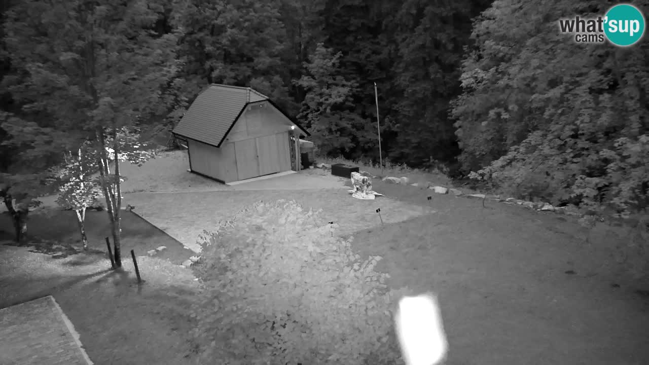 Webcam Lukanja – Pohorje houses a Water village
