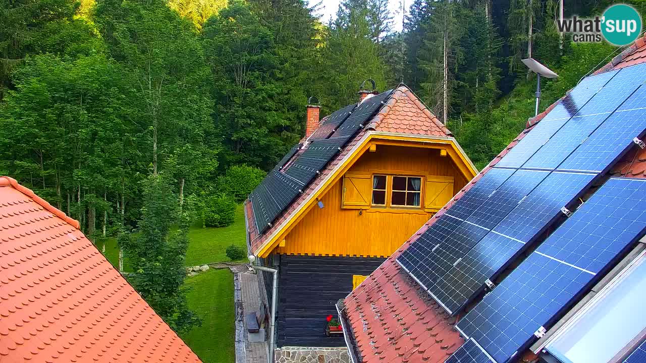 Spletna kamera Lukanja – Water Village | Pohorje Houses