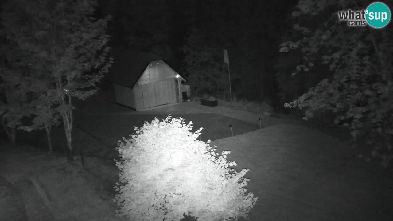 Webcam Lukanja – Pohorje houses a Water village