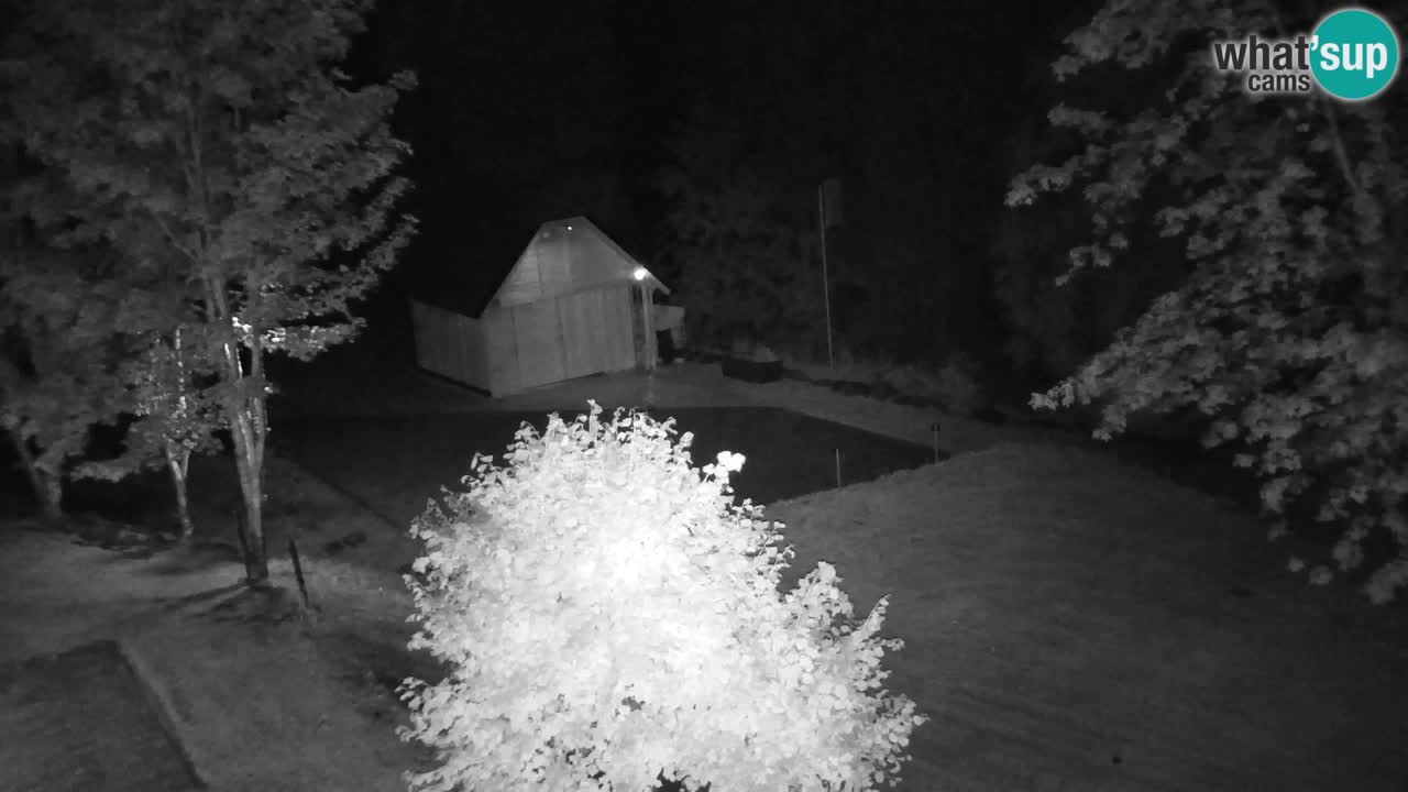 Webcam Lukanja – Pohorje houses a Water village