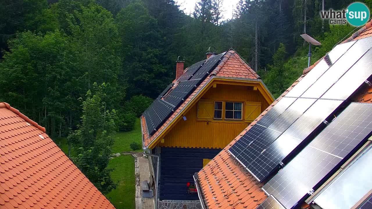 Spletna kamera Lukanja – Water Village | Pohorje Houses