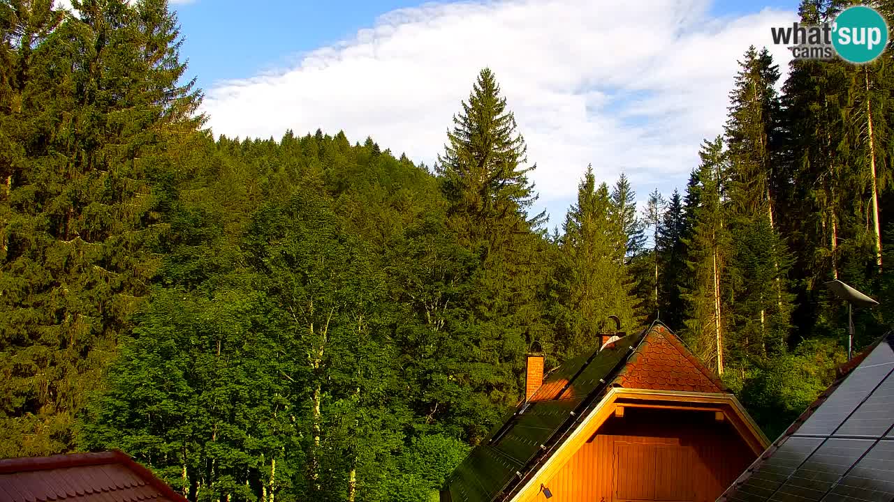 Spletna kamera Lukanja – Water Village | Pohorje Houses