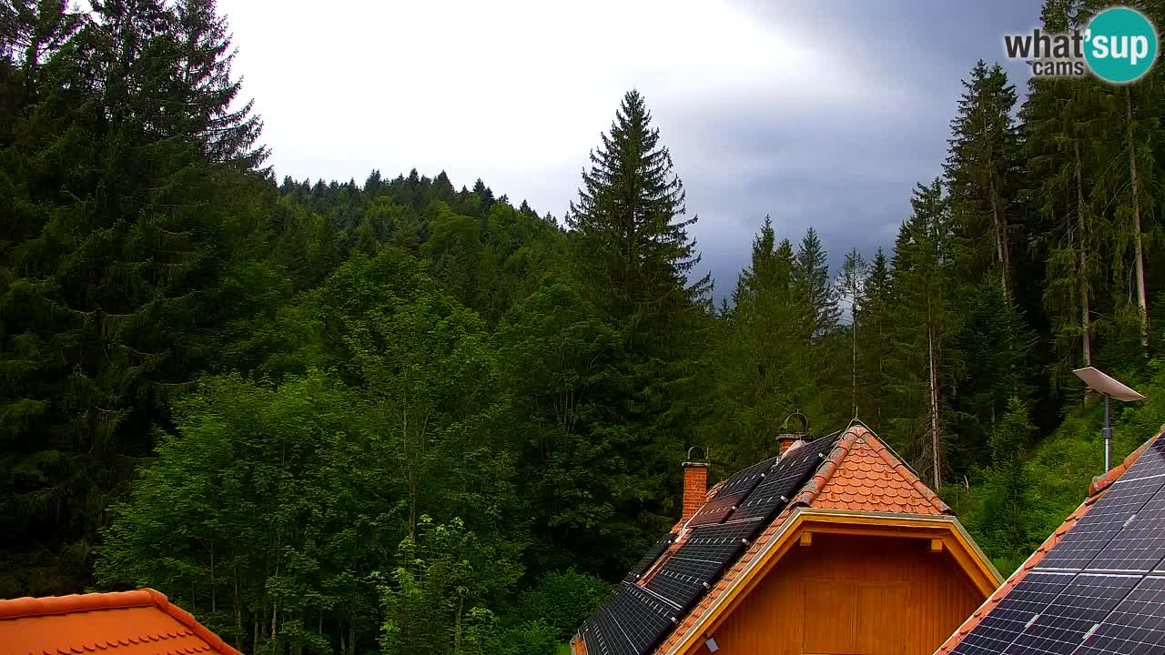 Spletna kamera Lukanja – Water Village | Pohorje Houses