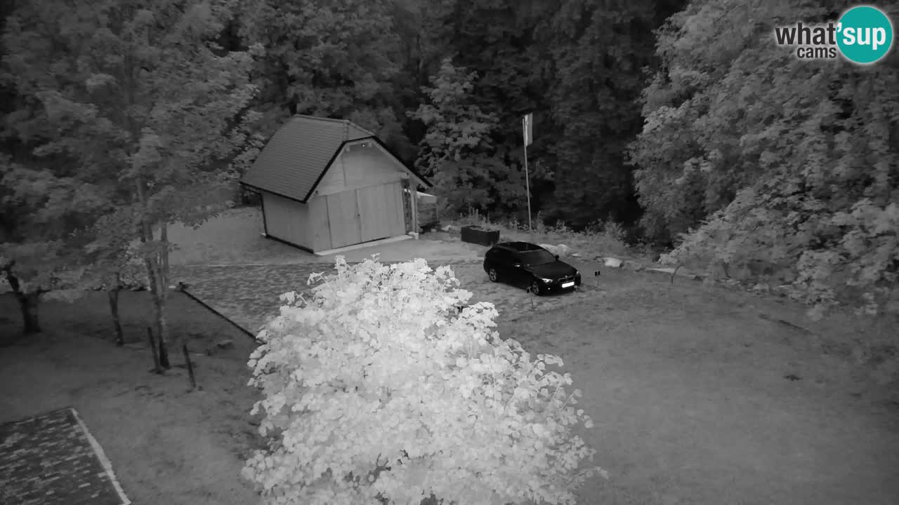 Webcam Lukanja – Pohorje houses a Water village
