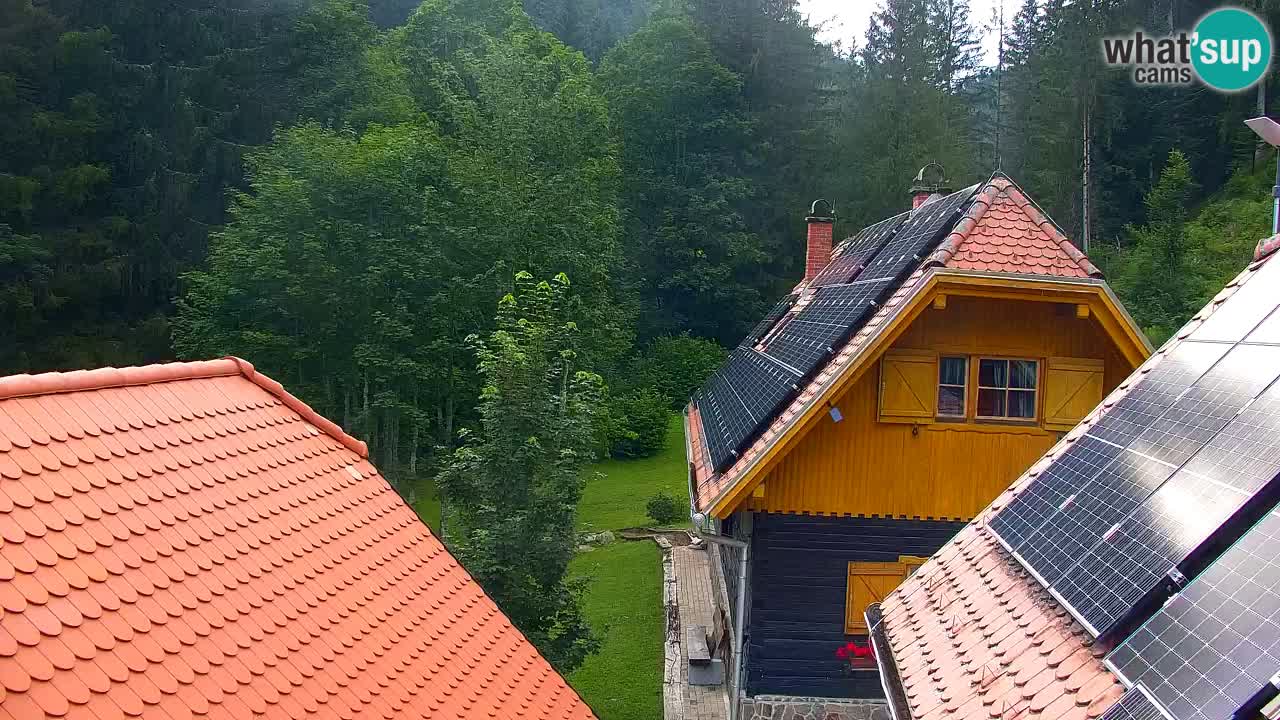 Webcam Lukanja – Pohorje houses a Water village