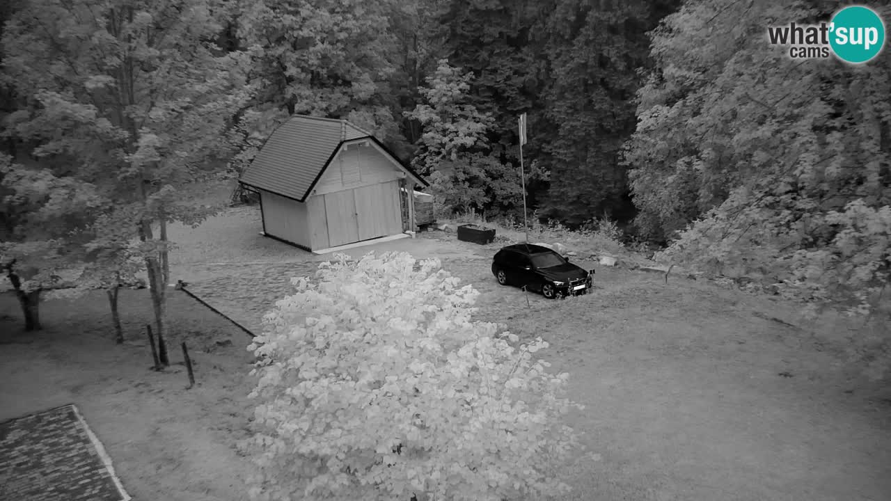 Webcam Lukanja – Pohorje houses a Water village