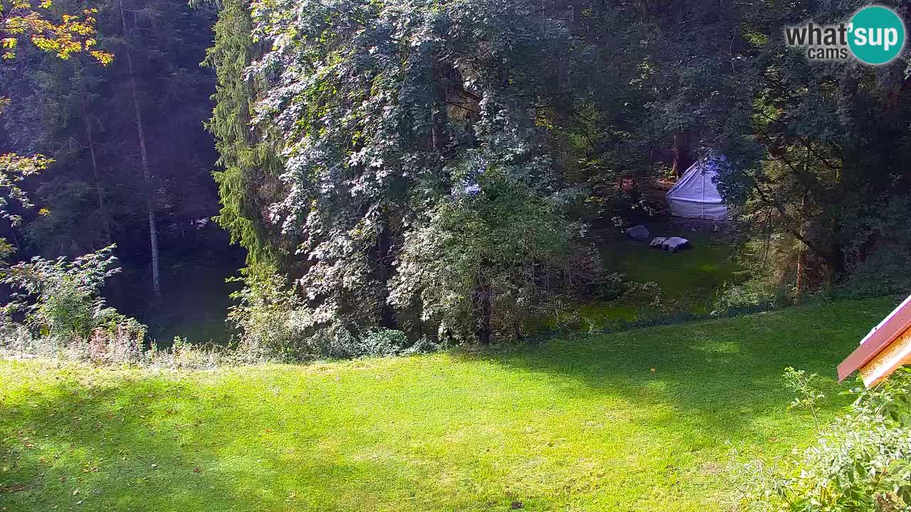 Webcam Lukanja – Pohorje houses a Water village