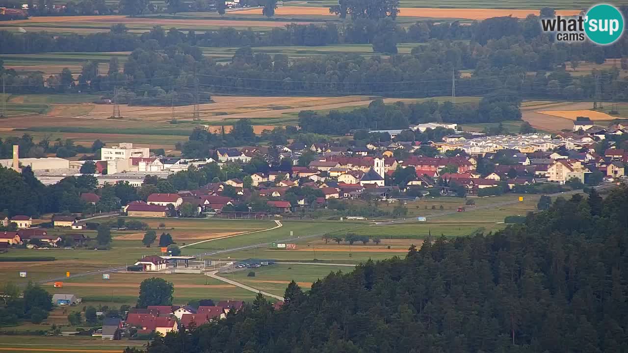 Webcam Dol pri Ljubljani – Panoramablick vom Vrh pri Dolskem