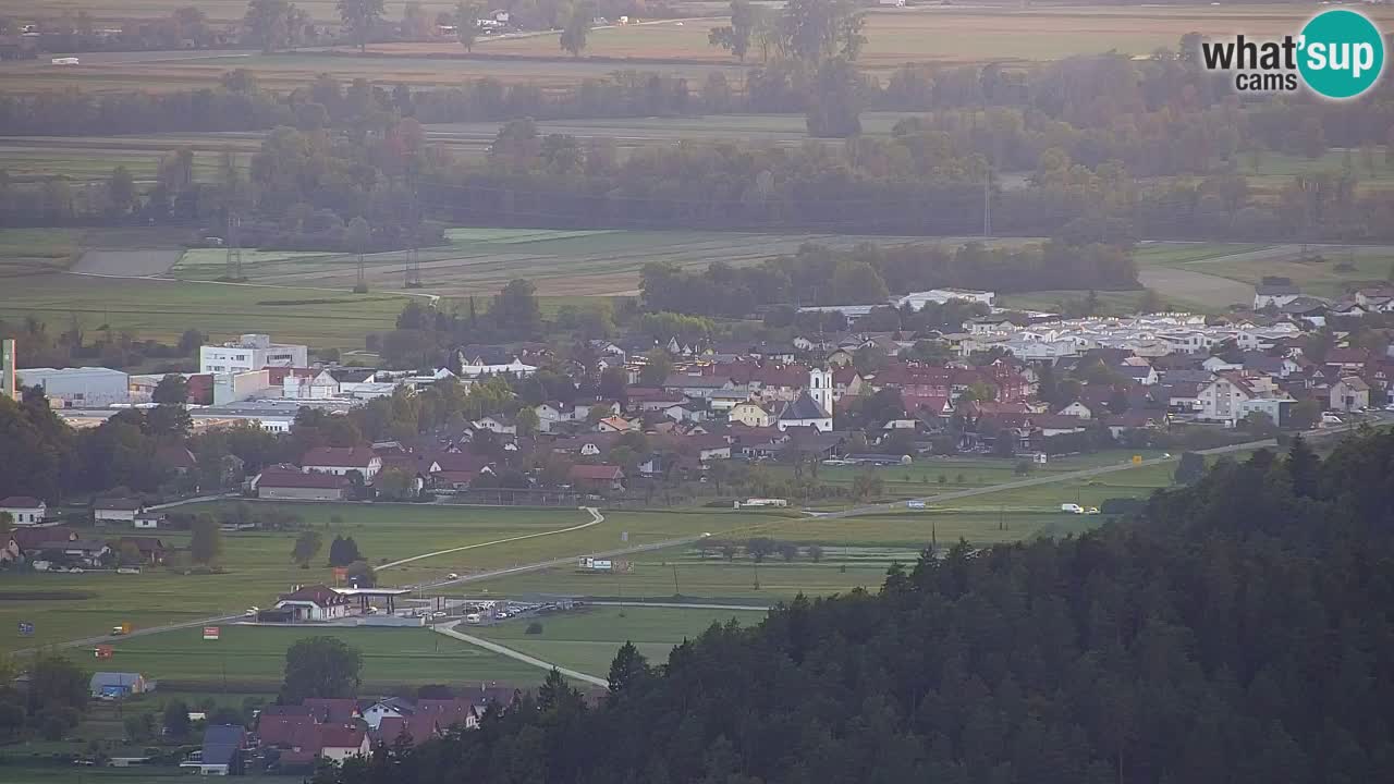 Webcam Dol pri Ljubljani – Panorama live sulla valle della Sava