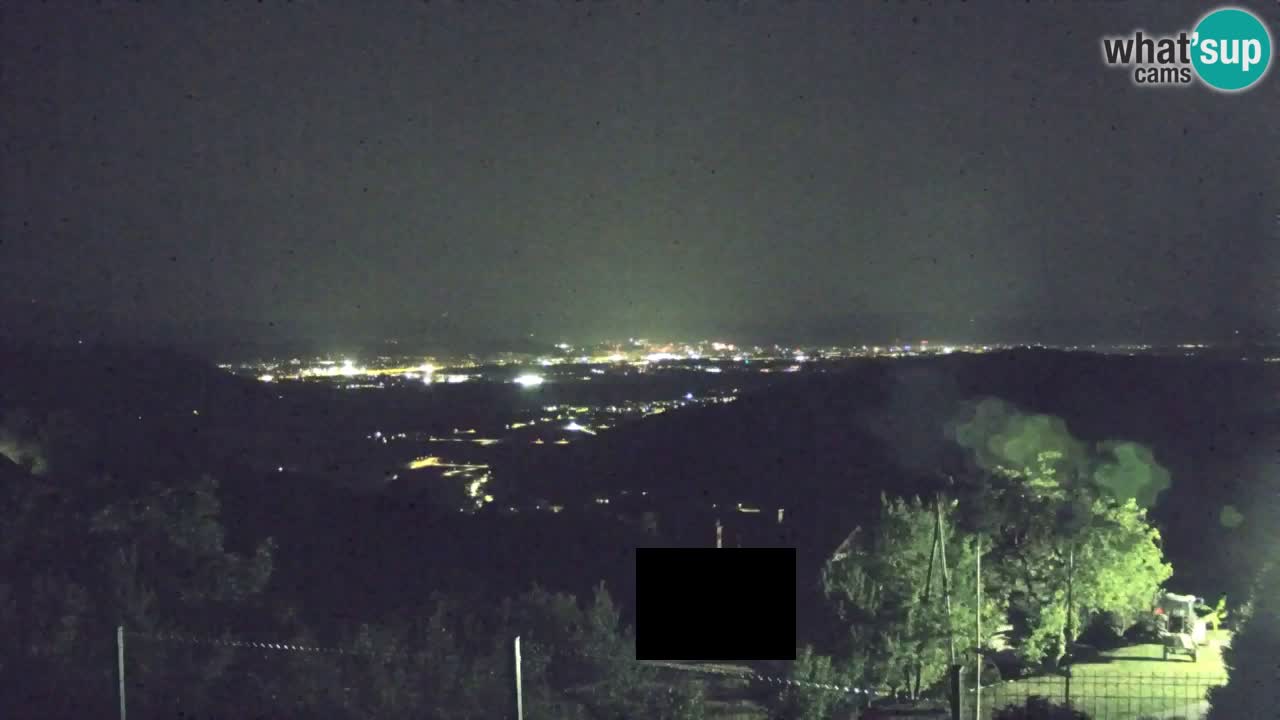 Webcam Dol pri Ljubljani – Panoramablick vom Vrh pri Dolskem