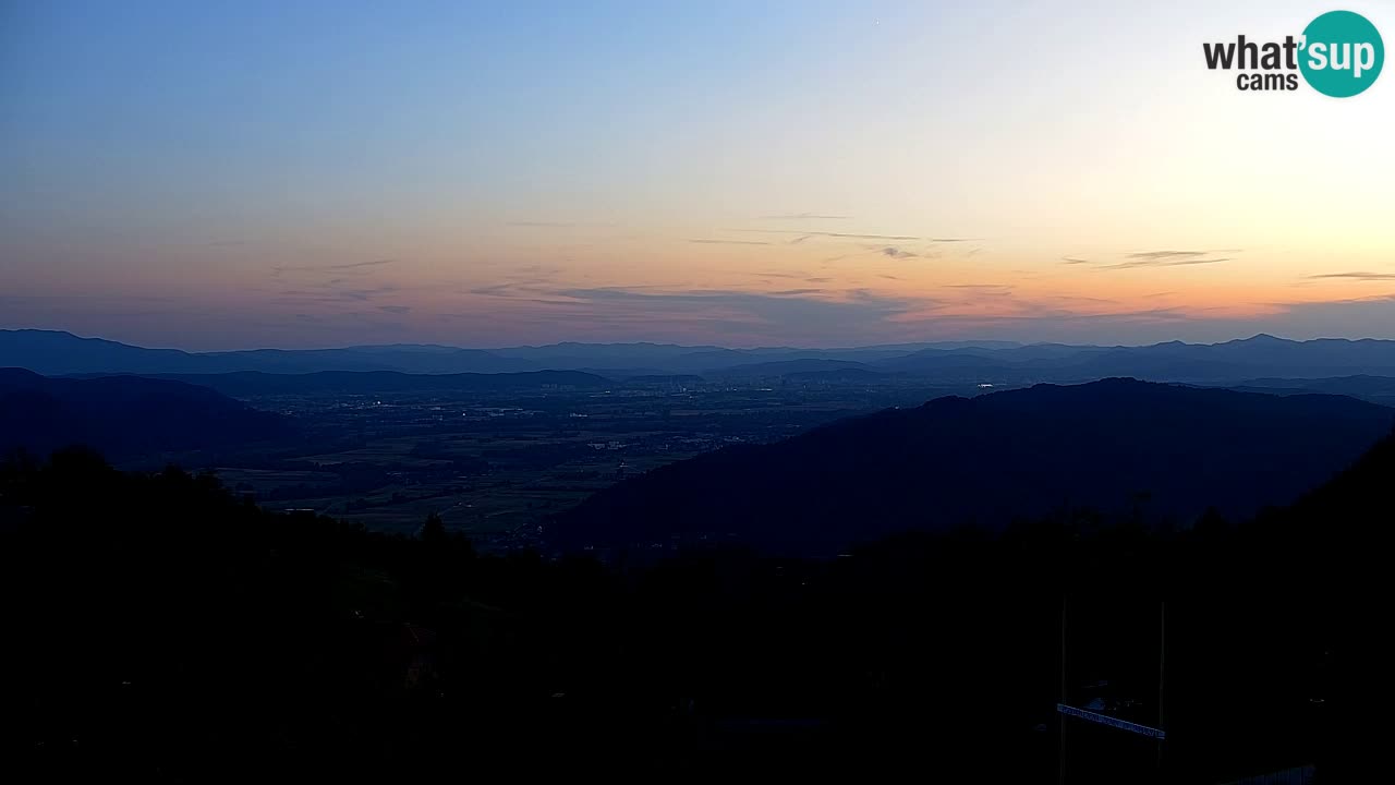 Webcam Dol pri Ljubljani – Panoramablick vom Vrh pri Dolskem