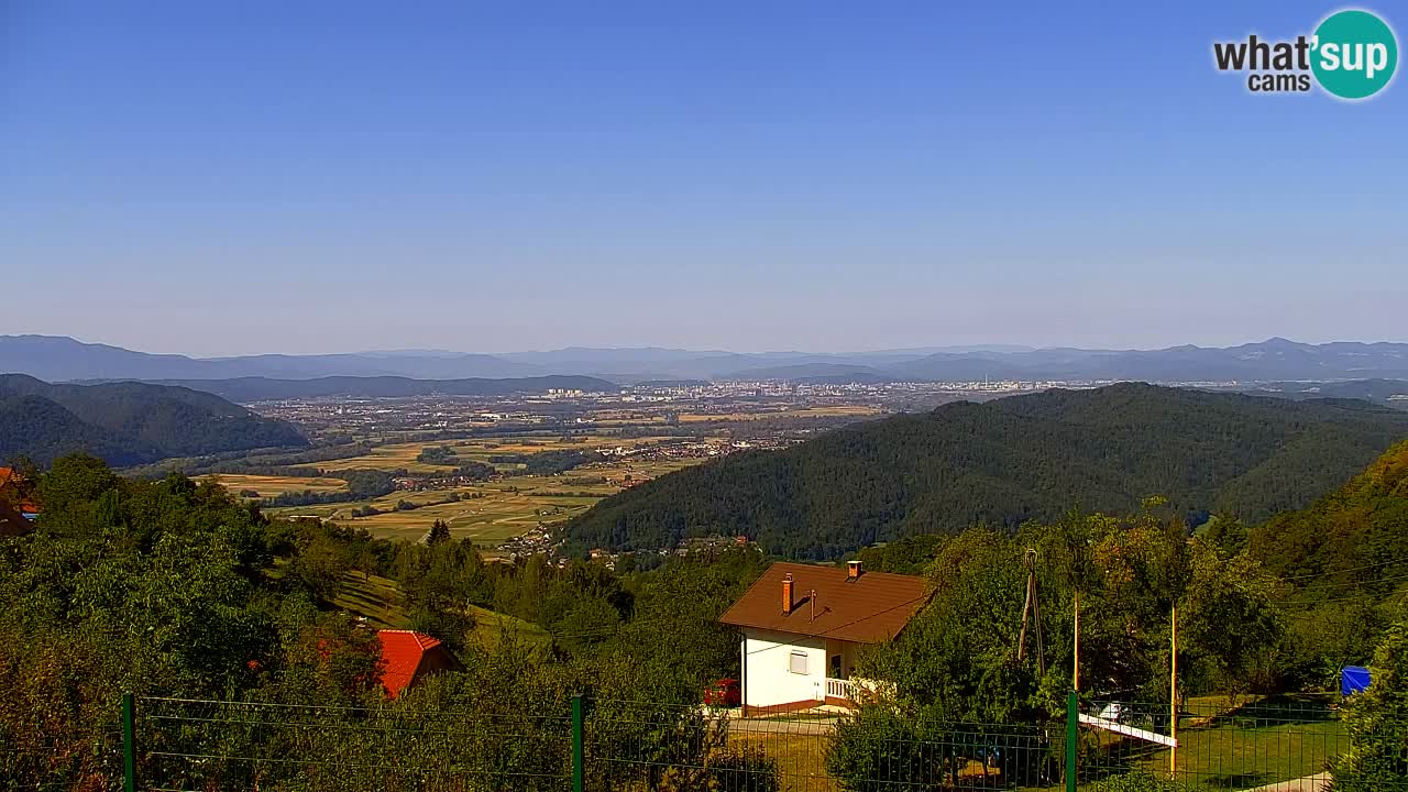 Webcam Dol pri Ljubljani – Panorama live sulla valle della Sava