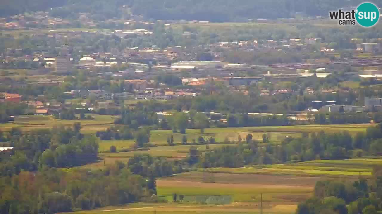 Webcam Dol pri Ljubljani – Vista panorámica en directo desde Vrh pri Dolskem