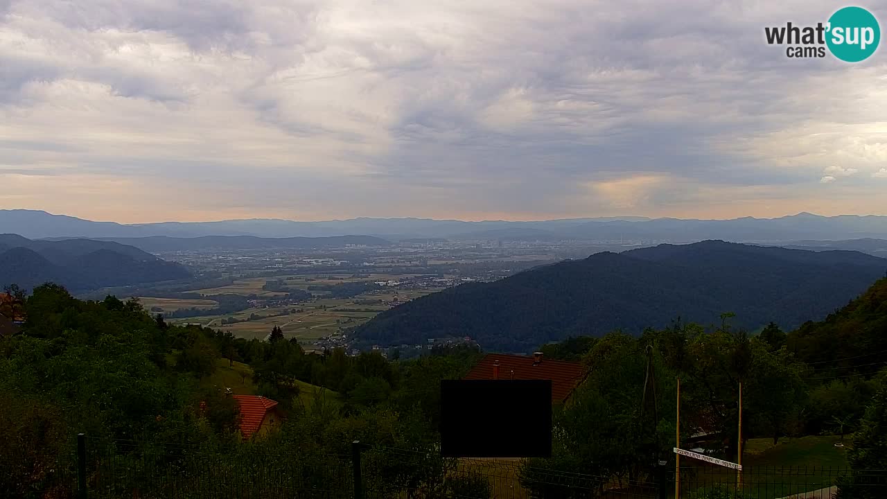 Webcam Dol pri Ljubljani – Vista panorámica en directo desde Vrh pri Dolskem