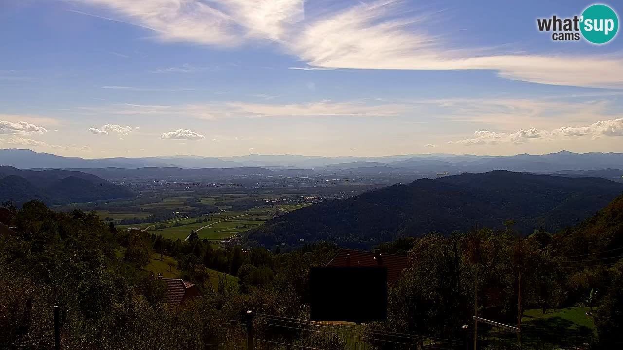 Webcam Dol pri Ljubljani – Live Panorama from Vrh pri Dolskem