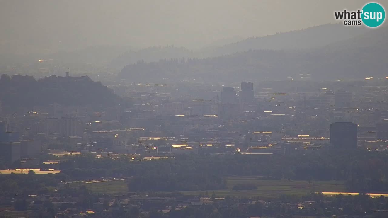 Webcam Dol pri Ljubljani – Panoramablick vom Vrh pri Dolskem