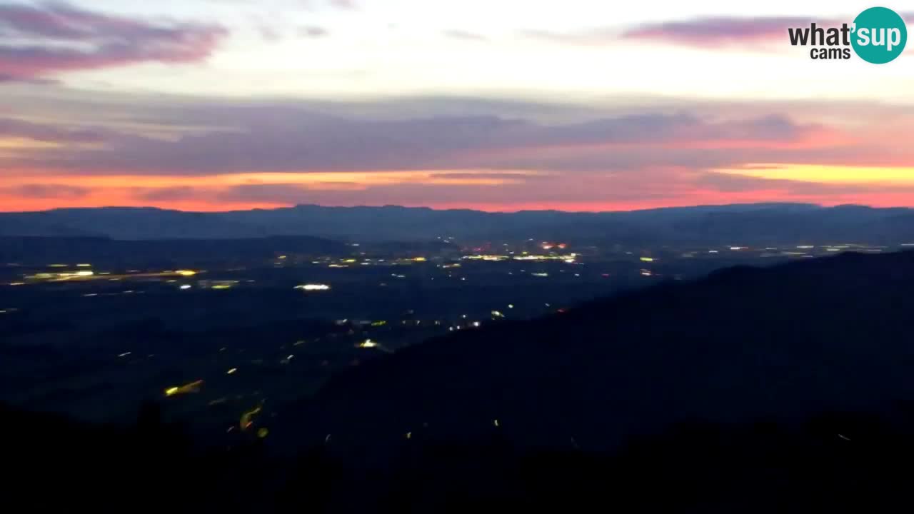 Webcam Dol pri Ljubljani – Panoramablick vom Vrh pri Dolskem