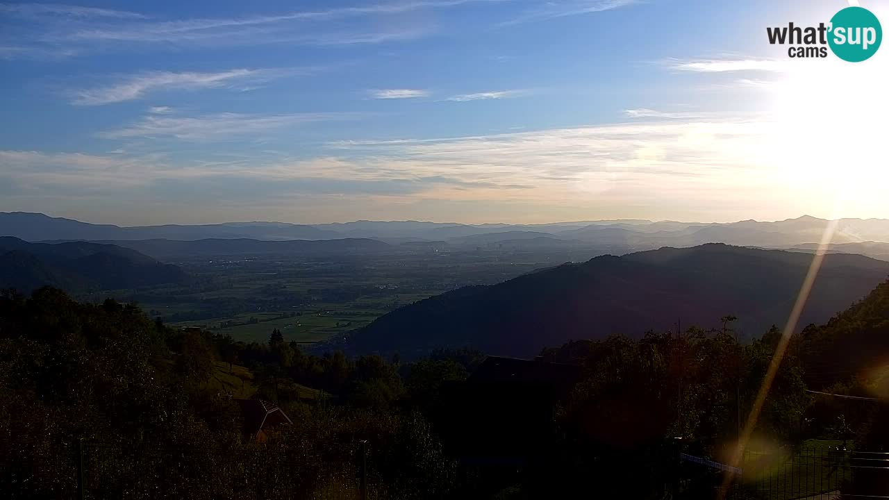 Webcam Dol pri Ljubljani – Live Panorama from Vrh pri Dolskem