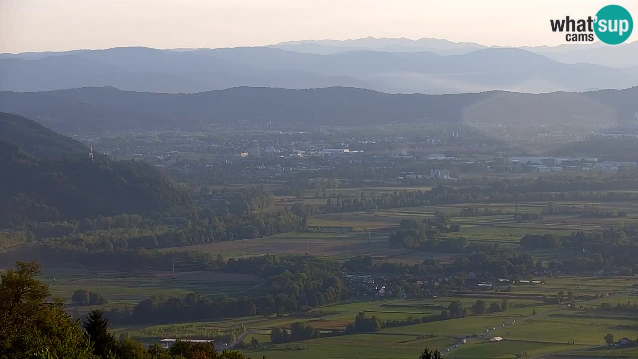 Webcam Dol pri Ljubljani – Vue panoramique en direct depuis Vrh pri Dolskem